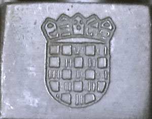 detail shot, Croatian crest on PHP slide